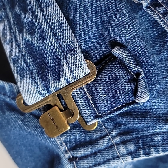 carhartt Men Vintage Workwear Overalls Loose Fit Carpenter Blue Jean 42x32 EUC - Picture 10 of 16